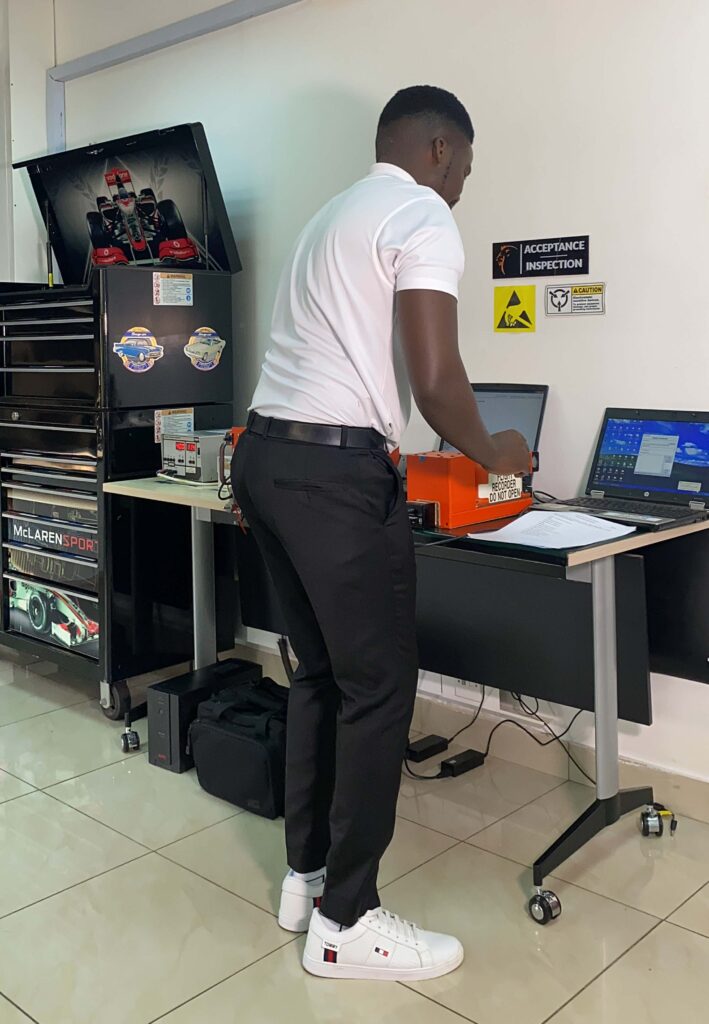 Blackbox Flight Data Systems, specializes in providing advanced aviation safety and data analysis services, including Flight Data Recorder (FDR) and Cockpit Voice Recorder (CVR) analysis, as well as Flight Data Monitoring (FDM). Established in 2014 and based at Wilson Airport in Nairobi, Kenya, we are an approved maintenance organization serving the aviation sectors in Kenya, Uganda, Tanzania, and Rwanda. Our commitment to safety, innovation, and precision ensures that we deliver data-driven insights to enhance operational efficiency, safety, and compliance for our clients across the region.